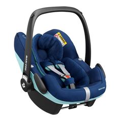 Pachet Cos auto Maxi Cosi Pebble Pro i-size si baza auto Familyfix3 Essential Blue, Culoare: Blue, Grupa: 0-13kg (0 luni - 12 luni)