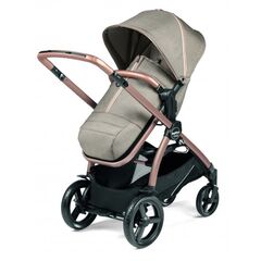 Carucior Peg Perego Ypsi, 6 luni - 22 kg, Mon Amour, Bej / Roz, Culoare: Crem