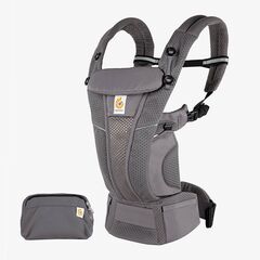 Marsupiu OMNI Breeze Ergobaby Graphite Grey, Culoare: Gri