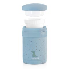 Termos Mancare Solida 700 ml Azure Miniland Baby, Culoare: Turquoise, Cantitate: 700ml