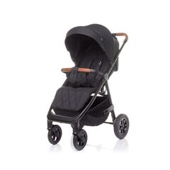 Carucior sport cu roti gonflabile (max. 22 Kg) 4Baby STINGER AIR Negru, Culoare: Negru