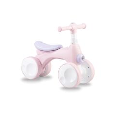 Bicicleta cu lumini, sunet si difuzor de balonase, Momi Tobis - Pink, Culoare: Roz