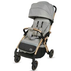 Carucior Sport AppeKids – Upp – Ultracompact, Pliere automata, De la nastere la 22kg - Powder Grey, Culoare: Gri, Model: sport