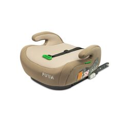 Inaltator Caretero Puma Isofix I-Size 125-150 cm Bej, Culoare: Bej, Grupa: 22-36kg (6 ani - 12 ani)