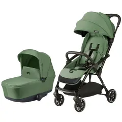 Carucior Leclerc Magic Fold Plus 2 in 1 Green, Culoare: Verde, Model: 2 in 1