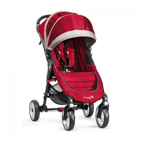 Carucior City Mini 4 Crimson Grey - Baby Jogger