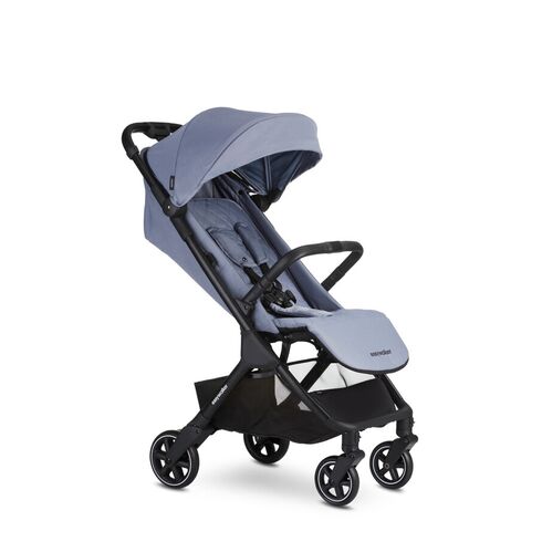 Carucior Easywalker Jackey Steel Grey, Culoare: Albastru