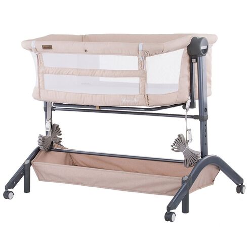 Patut Co-Sleeper Chipolino Amore Mio Vanilla, Culoare: Crem