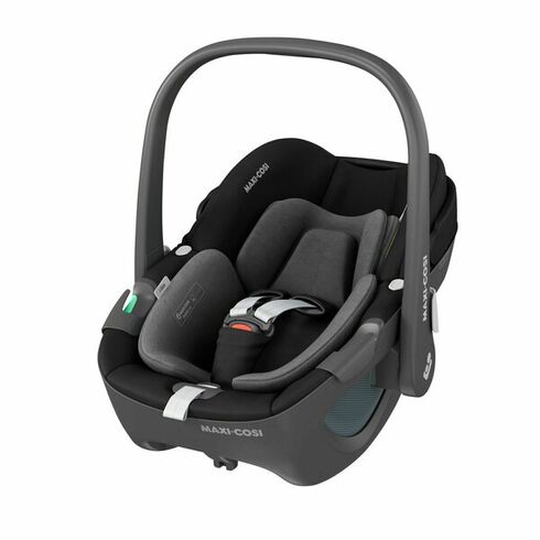 Scaun Auto I-Size Pebble 360 Maxi-Cosi Essential Black, Culoare: Negru, Grupa: 0-13kg (0 luni - 12 luni)