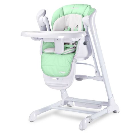 Scaun de masa cu leagan electric Caretero INDIGO 2 in 1 Mint, Culoare: Verde