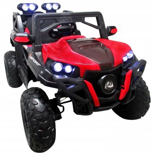 Masinuta electrica cu telecomanda 4 X 4 Buggy X9 R-Sport - Rosu, Culoare: Rosu