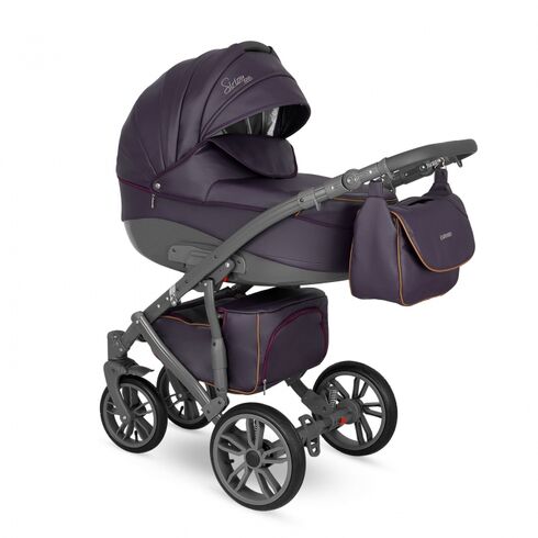 Carucior 3 in 1 Camarelo SIRION ECO 8, Culoare: Mov