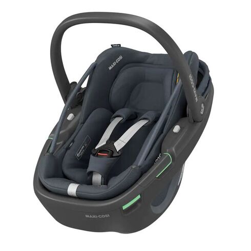 Cos Auto I-Size Maxi-Cosi Coral 360 Black Shell ESSENTIAL GRAPHITE, Culoare: Gri, Grupa: 0-13kg (0 luni - 12 luni)