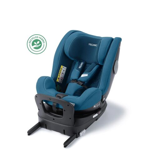 Scaun Auto i-Size 3 luni - 7 ani Recaro Salia 125 Kid Exclusive Steel Blue, Culoare: Albastru, Grupa: 0-25kg (0 luni - 7 ani)