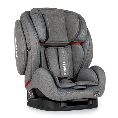 Scaun auto 9-36 kg, Prime II Isofix, Top Tether, Stone Air Petite&Mars, Culoare: Gri, Grupa: 9-36kg (9 luni - 12 ani)