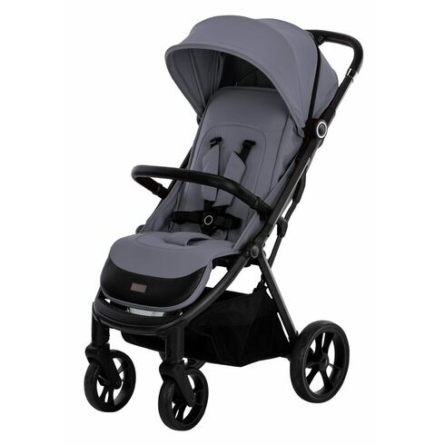 Carucior sport, FreeON, Dynamic Pliabil automat, De la nastere pana la 22 kg, Cu spatar reglabil in 3 pozitii, Grey, Culoare: Gri, Model: sport