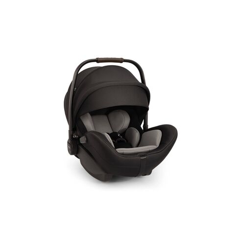 Nuna - Scoica auto i-Size ARRA flex Caviar, nastere-87 cm, certificata R129, Culoare: Negru, Grupa: 0-13kg (0 luni - 12 luni)